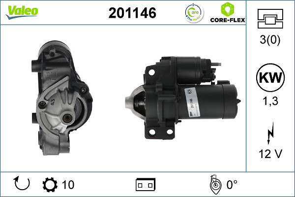 Starter Valeo 201146