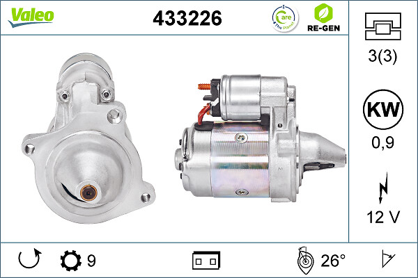 Starter Valeo 433226