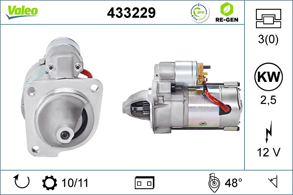 Starter Valeo 433229