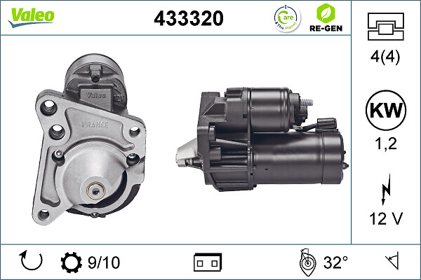 Starter Valeo 433320