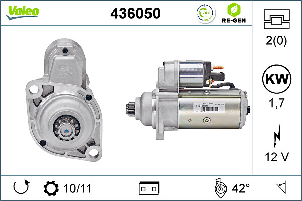 Starter Valeo 436050