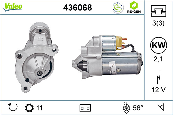 Starter Valeo 436068