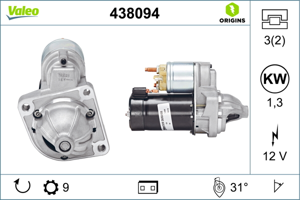 Starter Valeo 438094