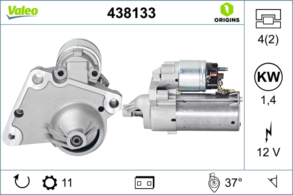 Starter Valeo 438133