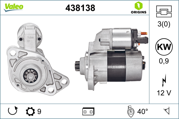 Starter Valeo 438138