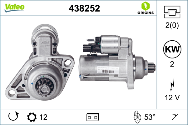 Starter Valeo 438252