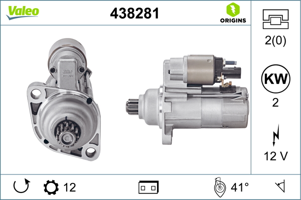 Starter Valeo 438281