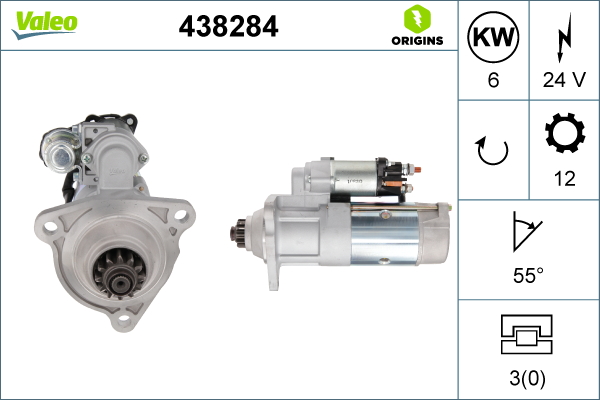 Starter Valeo 438284