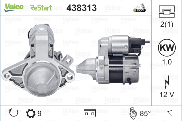 Starter Valeo 438313