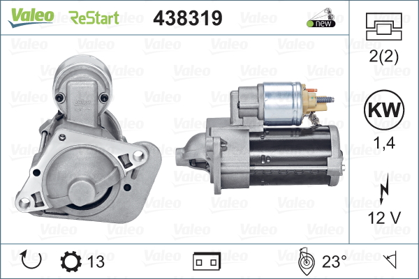 Starter Valeo 438319