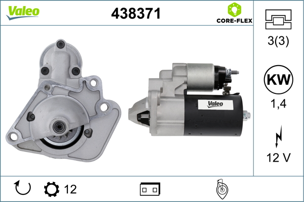 Starter Valeo 438371