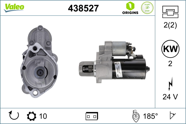 Starter Valeo 438527