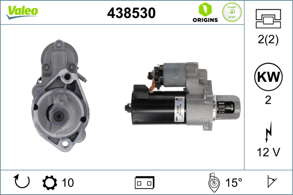 Starter Valeo 438530