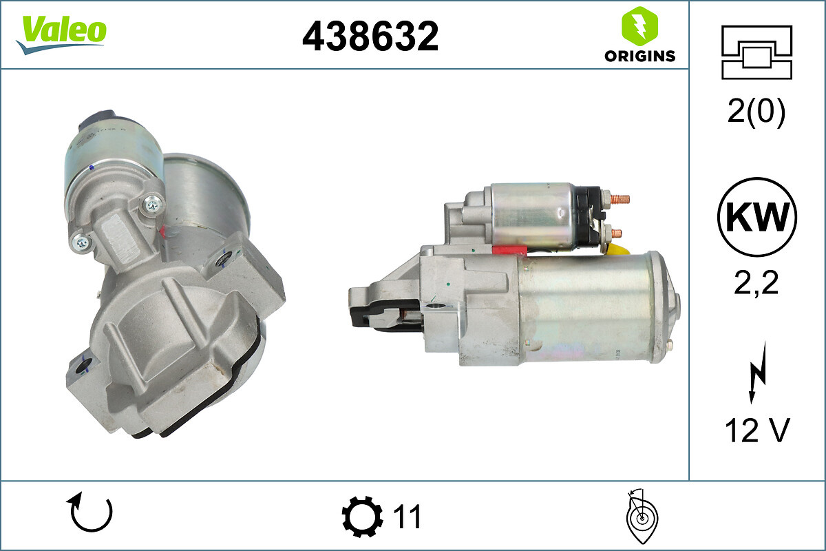 Starter Valeo 438632