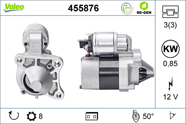 Starter Valeo 455876