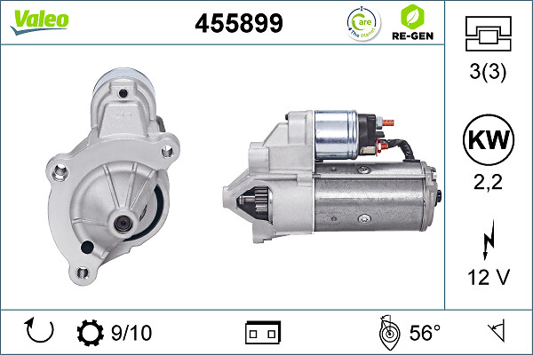 Starter Valeo 455899