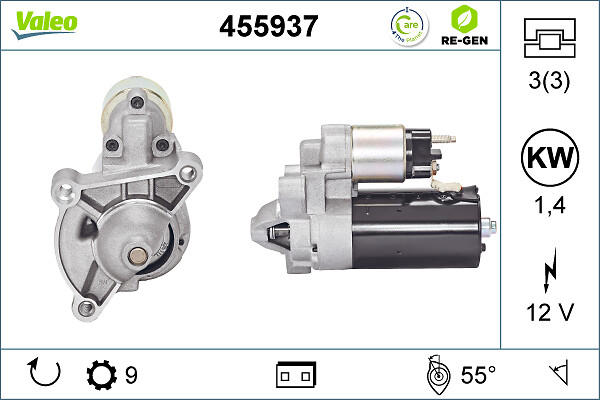 Starter Valeo 455937