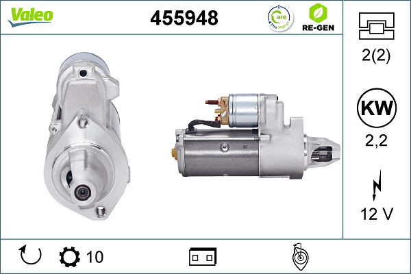 Starter Valeo 455948