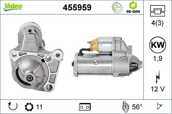 Starter Valeo 455959