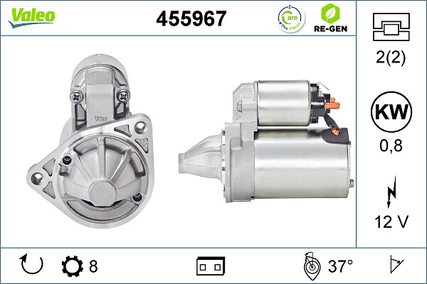 Starter Valeo 455967