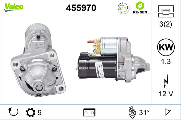 Starter Valeo 455970