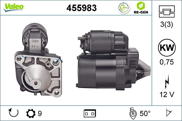Starter Valeo 455983