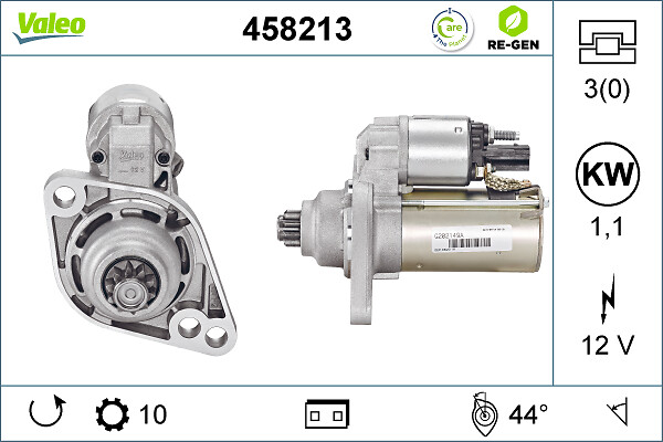 Starter Valeo 458213