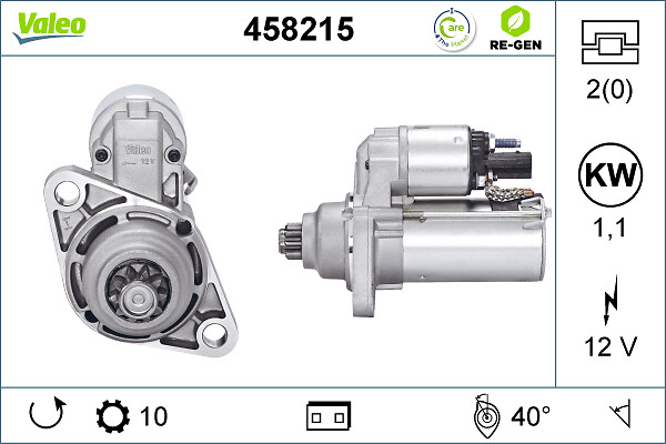 Starter Valeo 458215