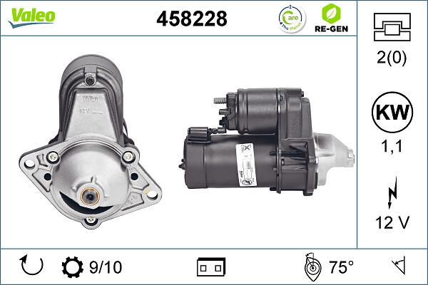 Starter Valeo 458228