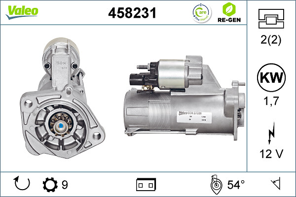 Starter Valeo 458231