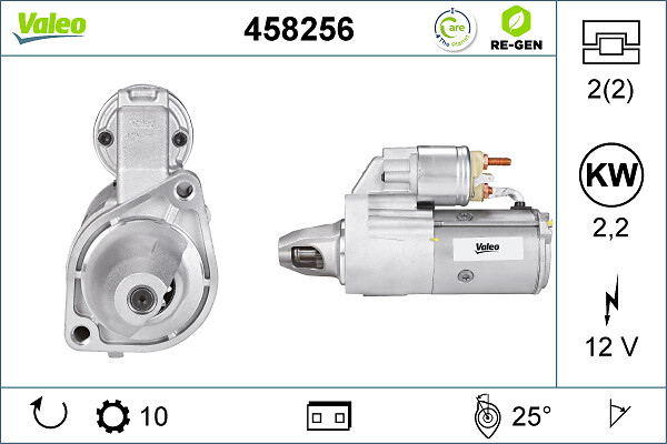 Starter Valeo 458256