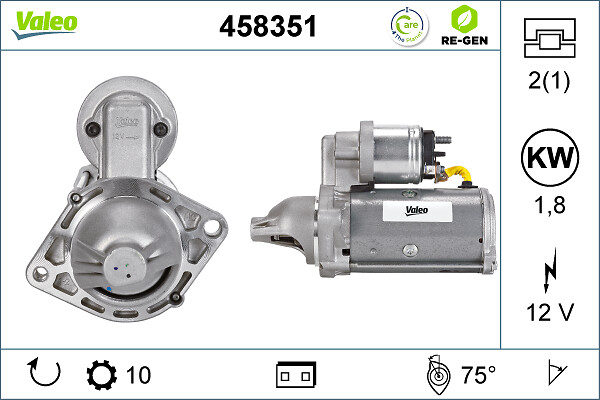 Starter Valeo 458351