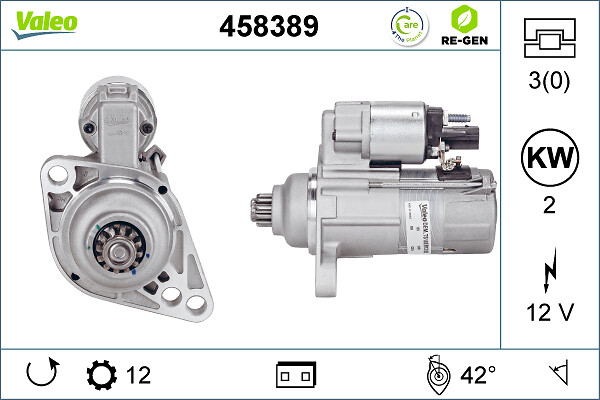 Starter Valeo 458389