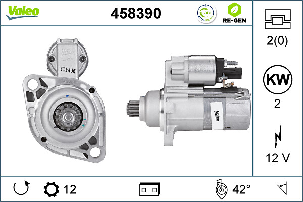 Starter Valeo 458390