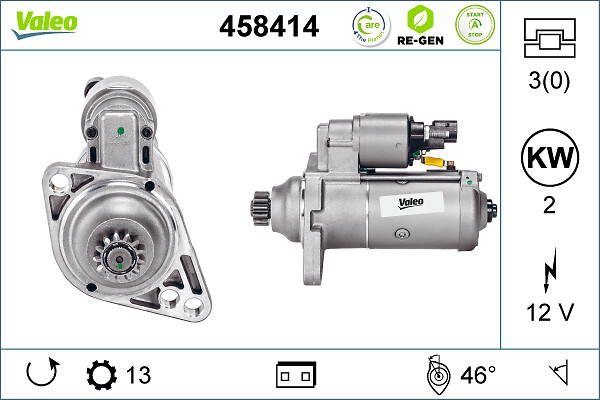 Starter Valeo 458414