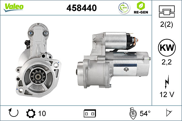 Starter Valeo 458440