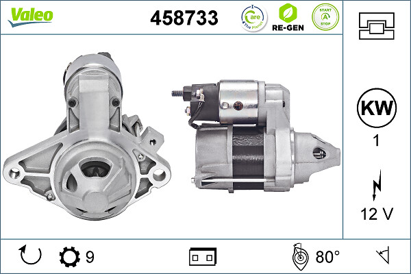 Starter Valeo 458733