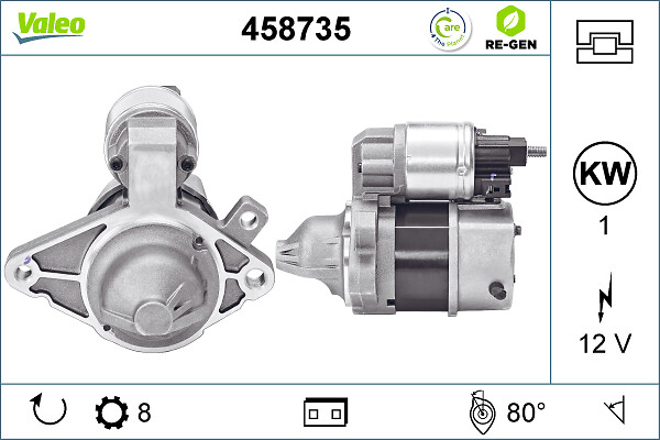 Starter Valeo 458735