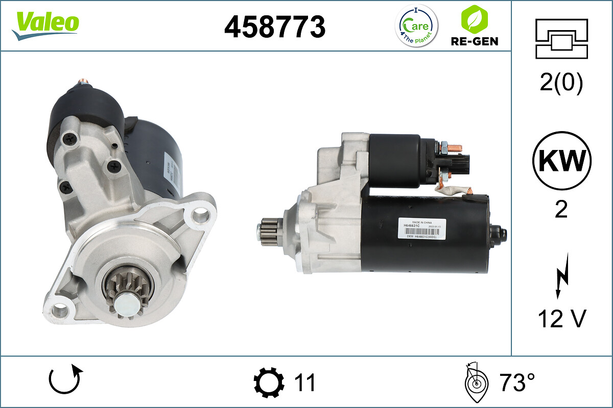 Starter Valeo 458773