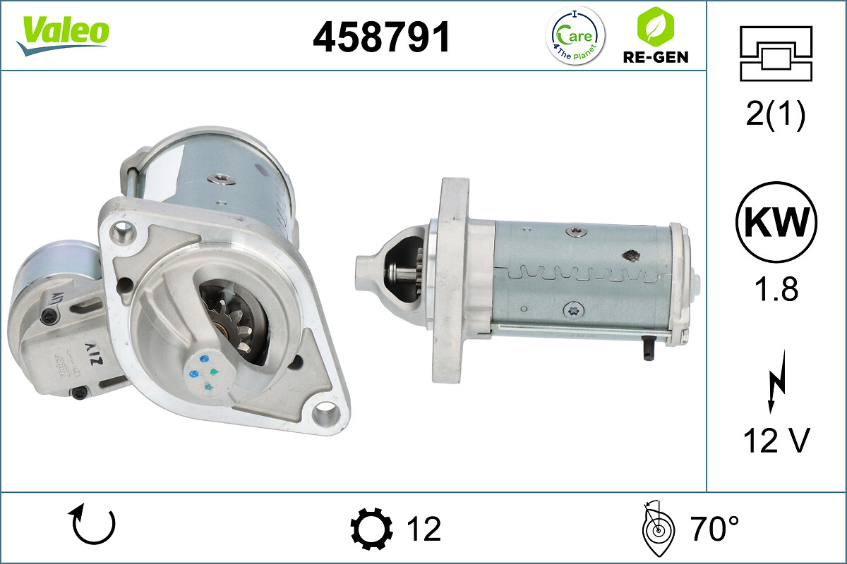 Starter Valeo 458791