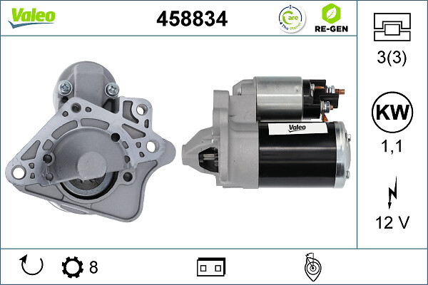 Starter Valeo 458834