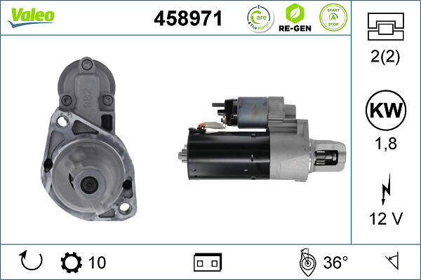 Starter Valeo 458971