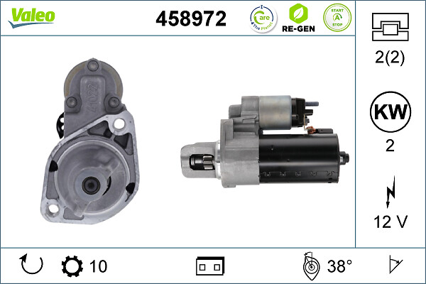 Starter Valeo 458972