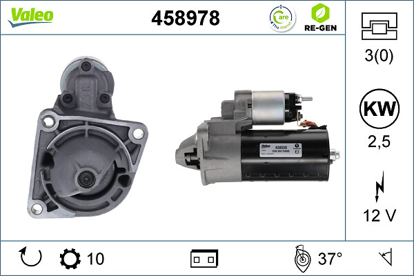 Starter Valeo 458978