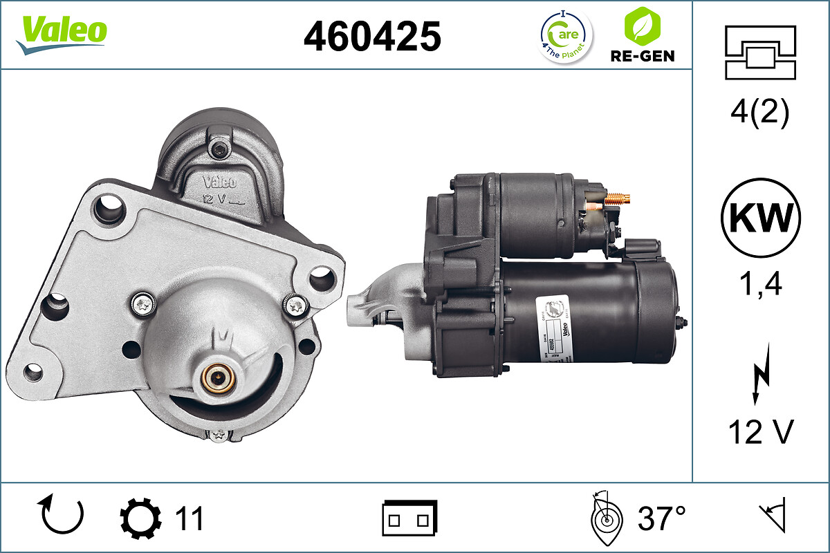 Starter Valeo 460425