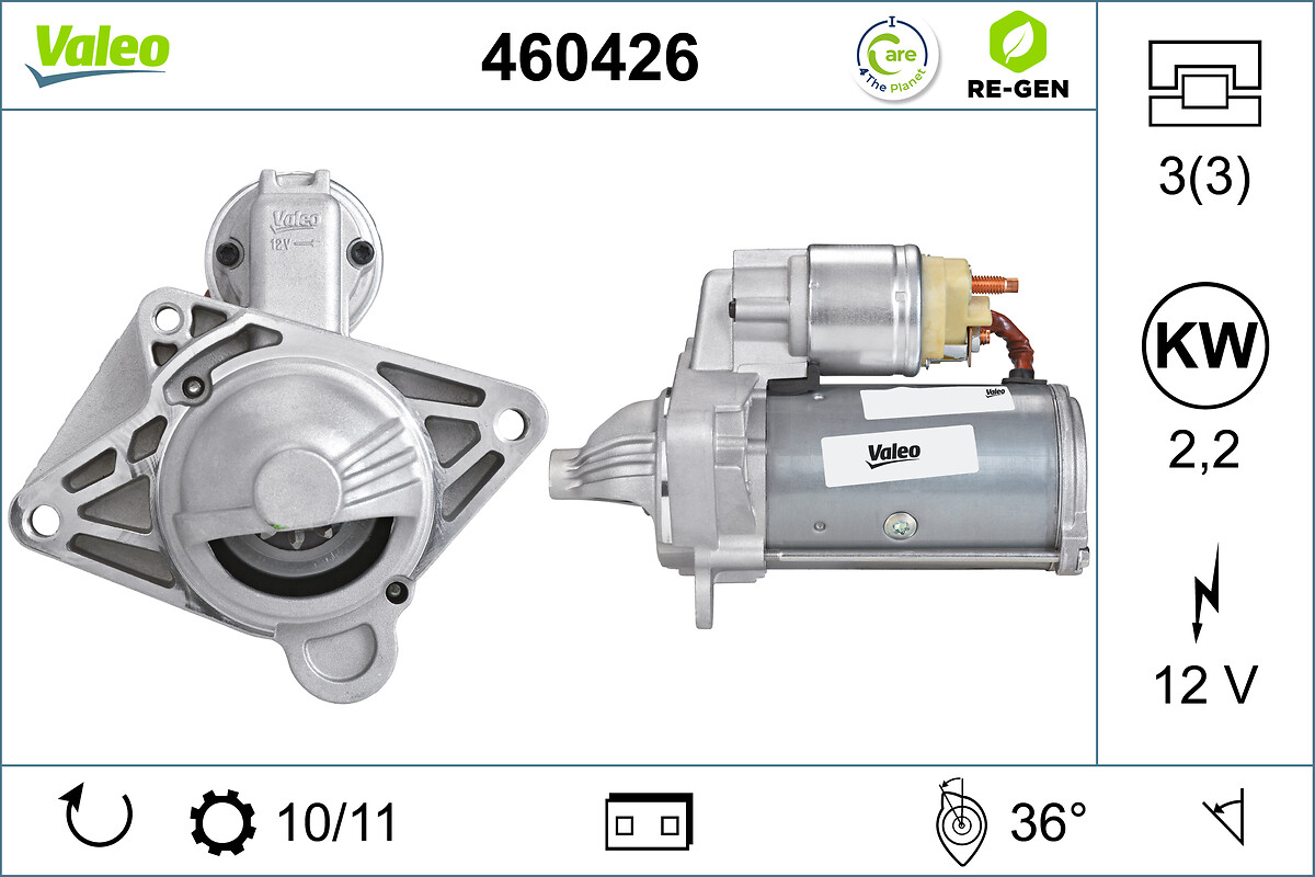 Starter Valeo 460426