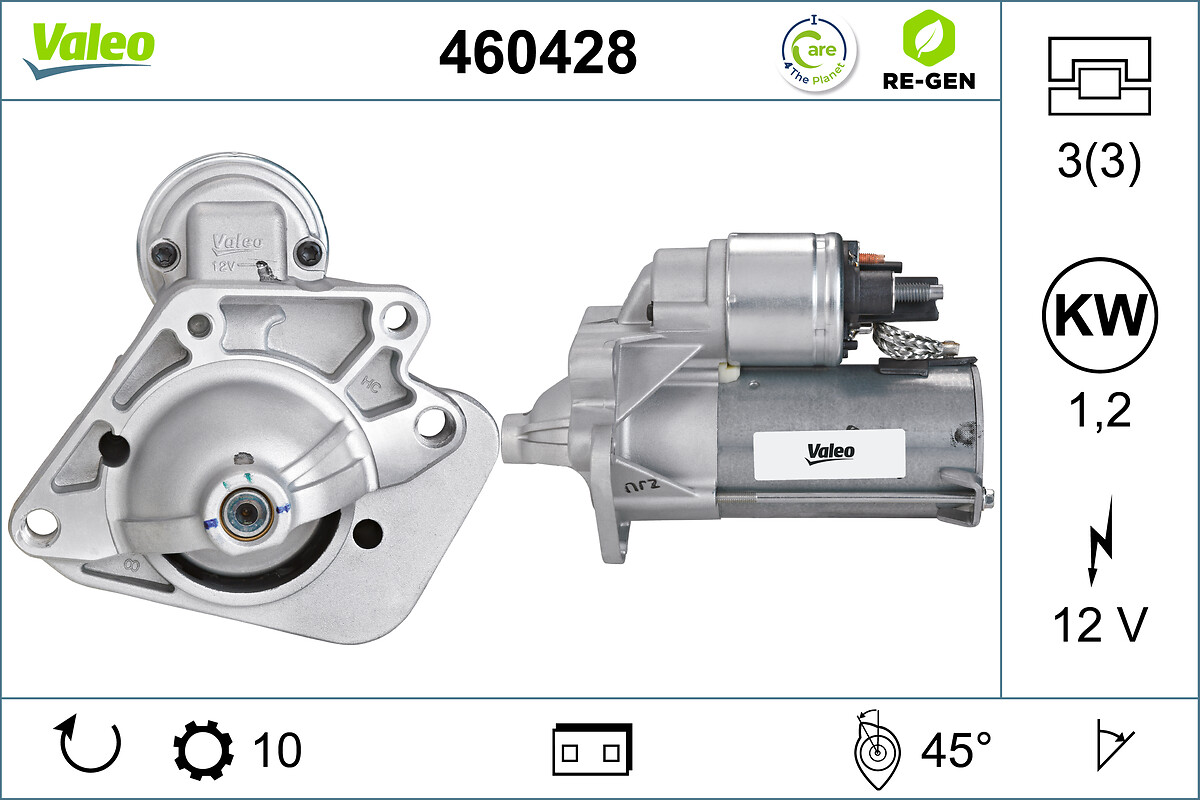 Starter Valeo 460428