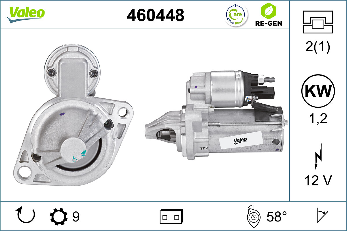 Starter Valeo 460448