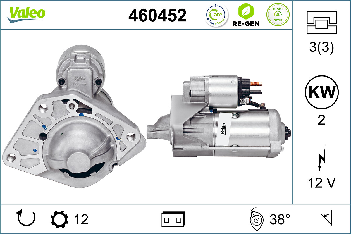 Starter Valeo 460452