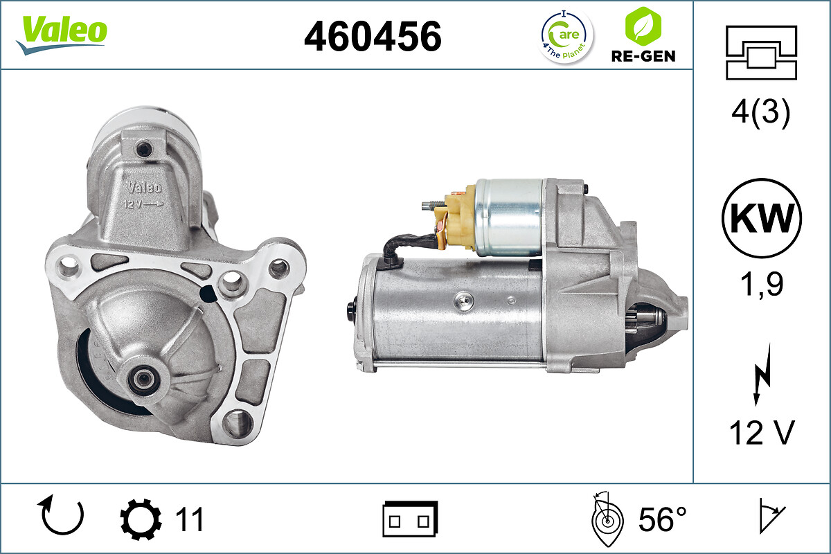 Starter Valeo 460456